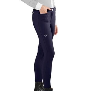 EGO7 JUMPING EJ LADIES BREECHES KNEEGRIP Navy Blue Size IT48